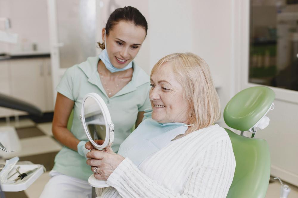 dentures smile